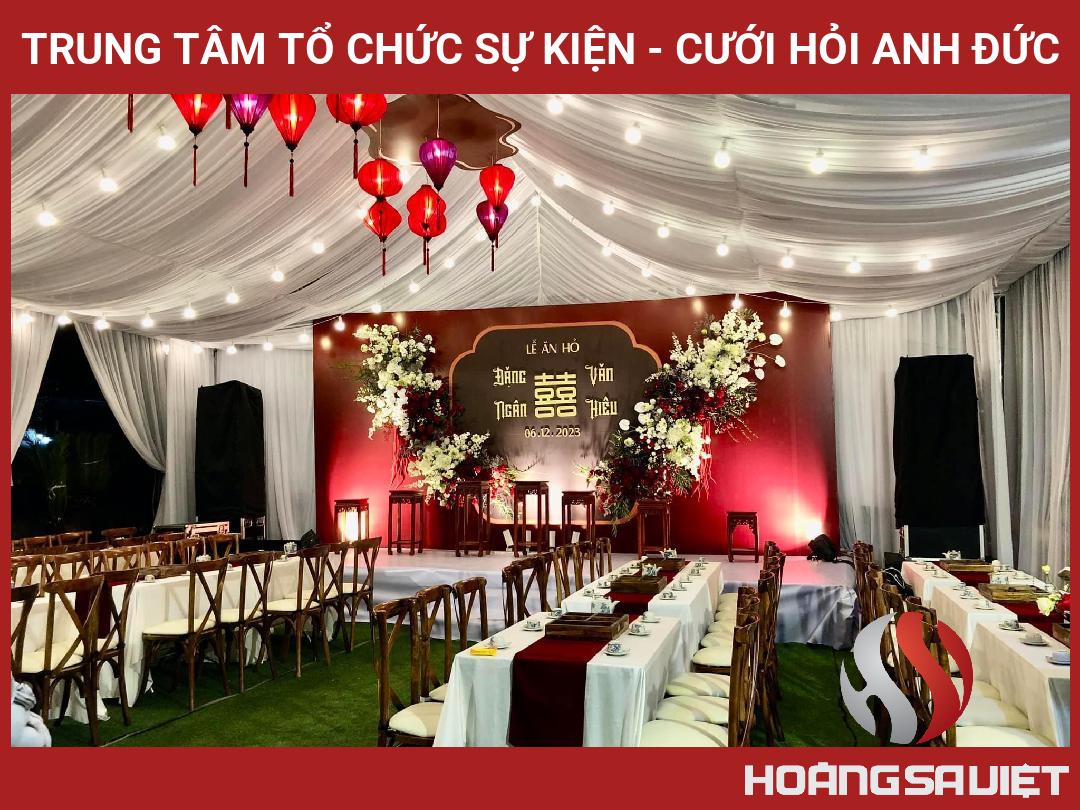 Trung Tâm Tổ Chức Sự Kiện - Cưới Hỏi Anh Đức Trung Tâm Tổ Chức Sự Kiện - Cưới Hỏi Anh Đức