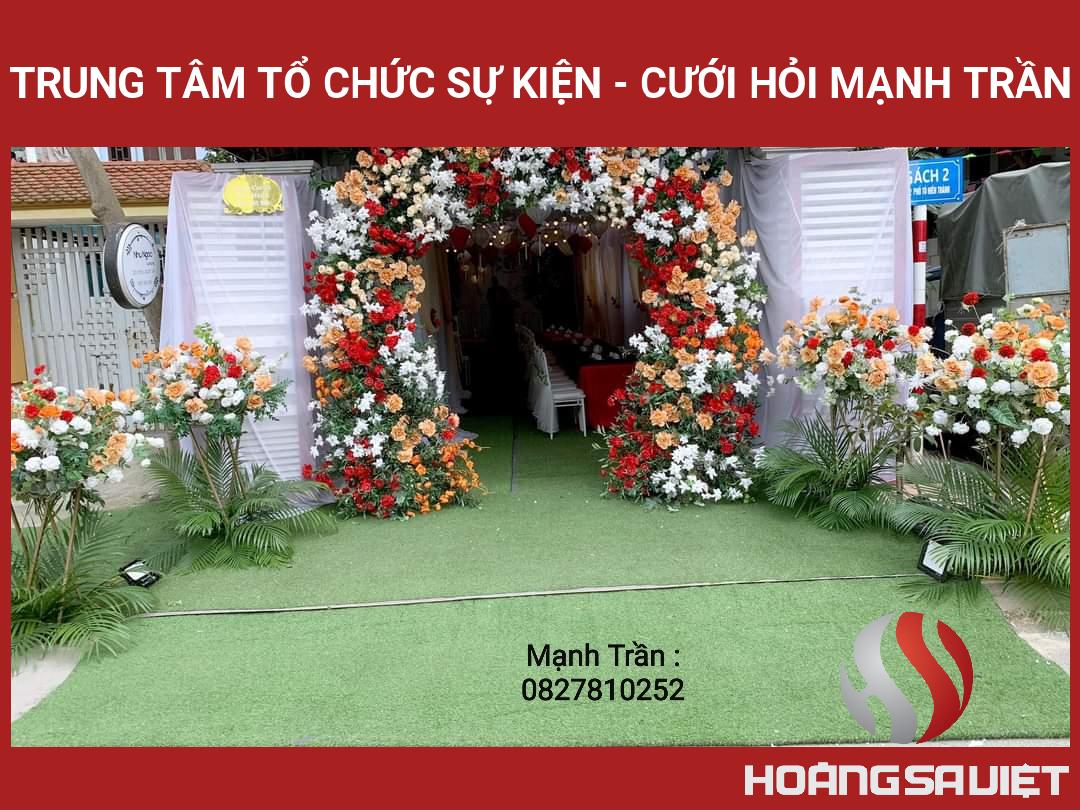 Trung Tâm Tổ Chức Sự Kiện - Cưới Hỏi Mạnh Trần Trung Tâm Tổ Chức Sự Kiện - Cưới Hỏi Mạnh Trần