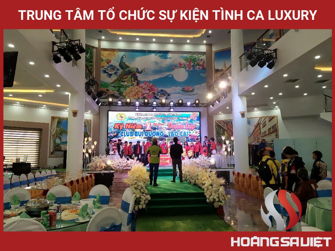 Trung Tâm Tổ Chức Sự Kiện Tình Ca Luxury Trung Tâm Tổ Chức Sự Kiện Tình Ca Luxury