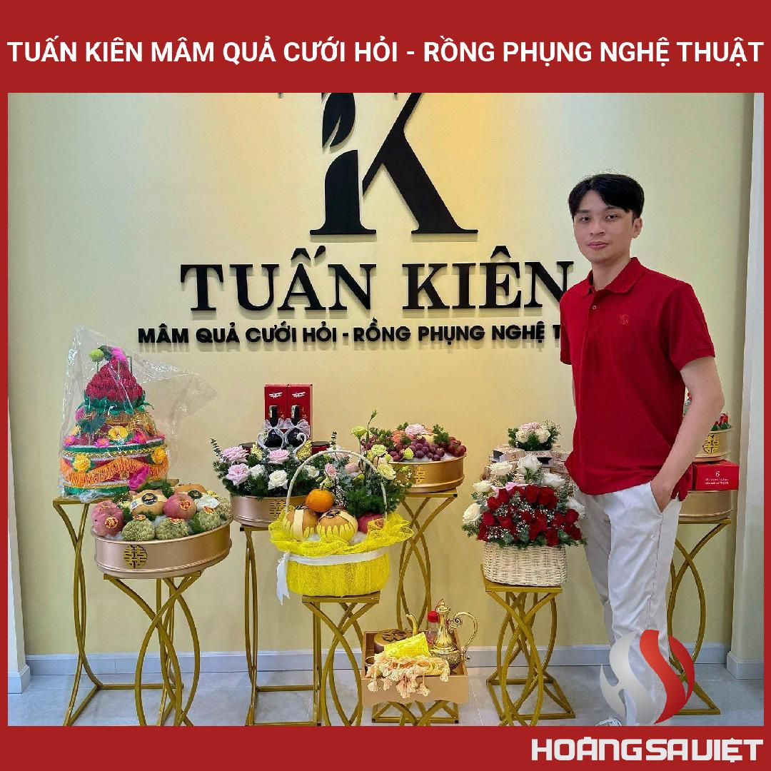 Tuấn Kiên Mâm Quả Cưới Hỏi - Rồng Phụng Nghệ Thuật Tuấn Kiên Mâm Quả Cưới Hỏi - Rồng Phụng Nghệ Thuật