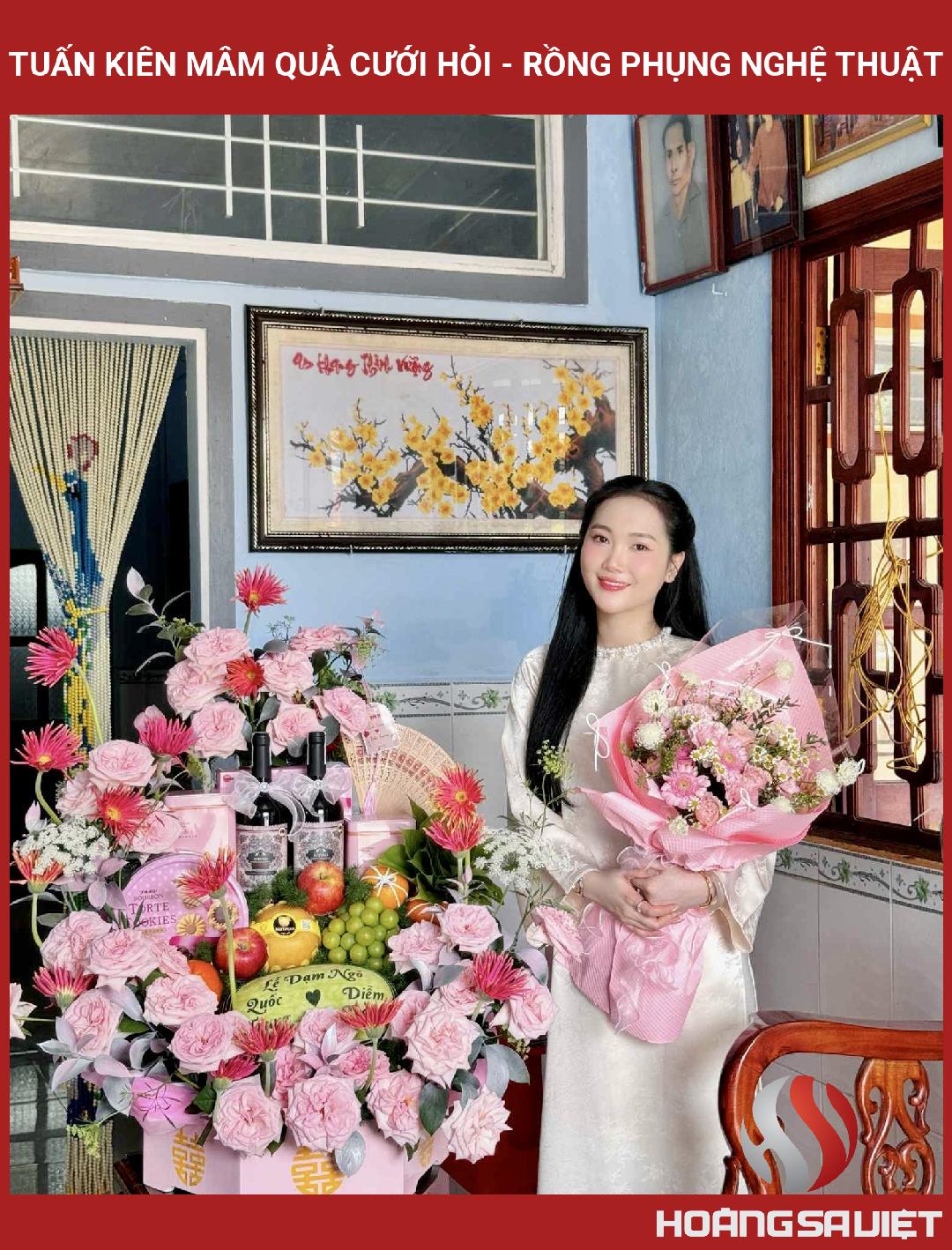 Tuấn Kiên Mâm Quả Cưới Hỏi - Rồng Phụng Nghệ Thuật Tuấn Kiên Mâm Quả Cưới Hỏi - Rồng Phụng Nghệ Thuật