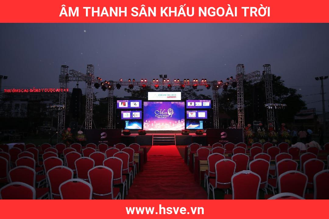 âm thanh sân khấu ngoài trời âm thanh sân khấu ngoài trời