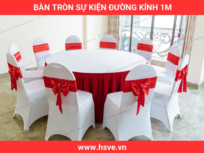 bàn tròn sự kiện đường kính 1m bàn tròn sự kiện đường kính 1m