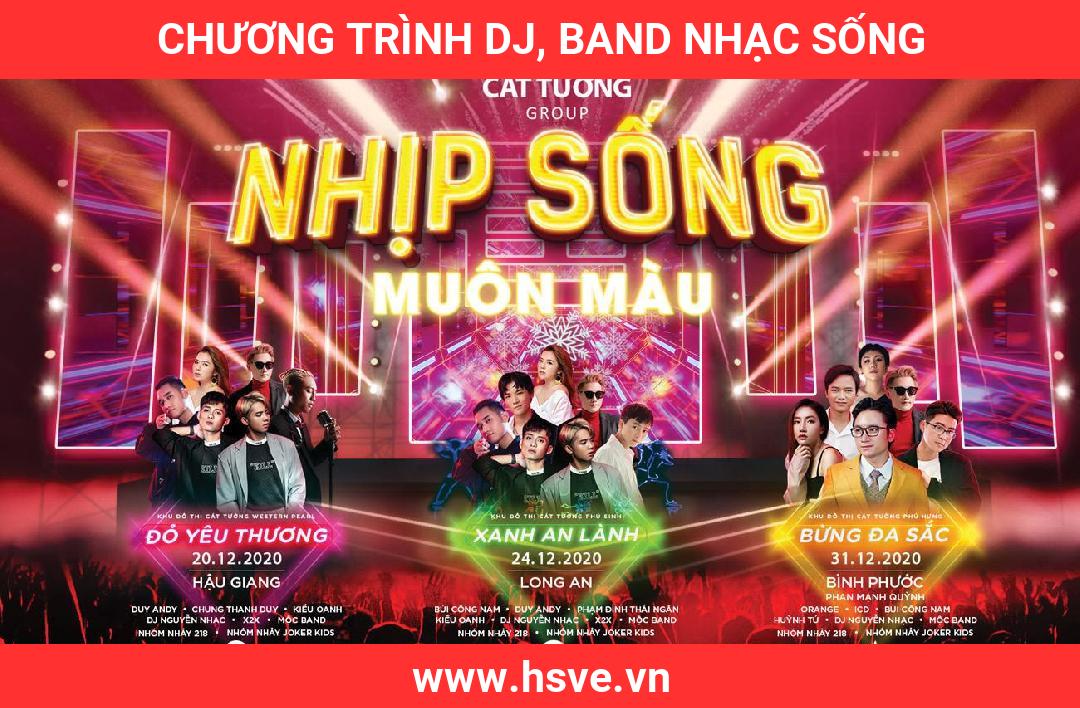 chương trình DJ, band nhạc sống chương trình DJ, band nhạc sống