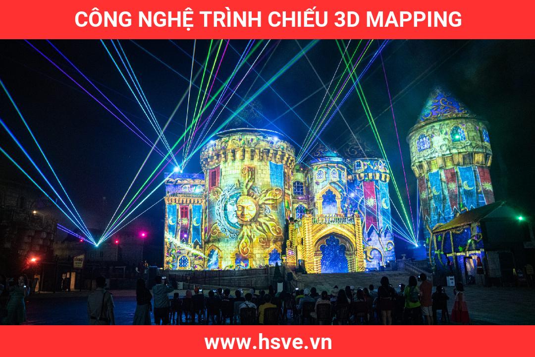công nghệ trình chiếu 3D Mapping công nghệ trình chiếu 3D Mapping