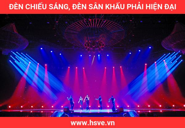đèn chiếu sáng, đèn sân khấu phải hiện đại đèn chiếu sáng, đèn sân khấu phải hiện đại