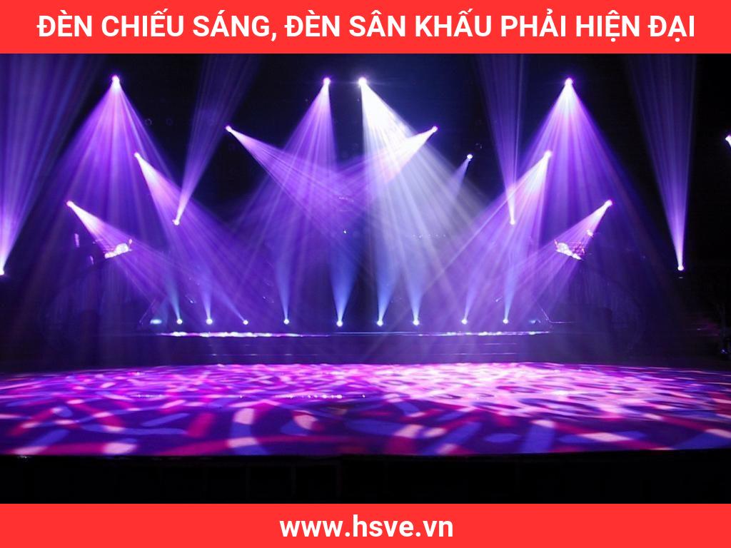 đèn chiếu sáng, đèn sân khấu phải hiện đại đèn chiếu sáng, đèn sân khấu phải hiện đại