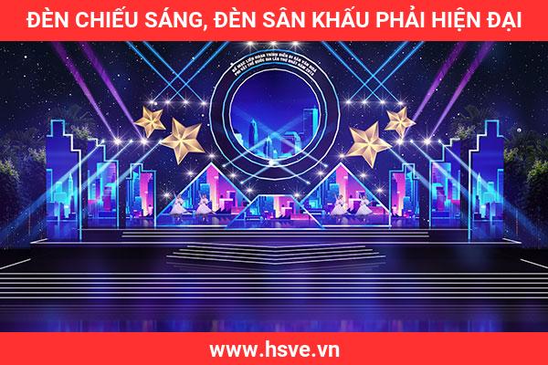 đèn chiếu sáng, đèn sân khấu phải hiện đại đèn chiếu sáng, đèn sân khấu phải hiện đại
