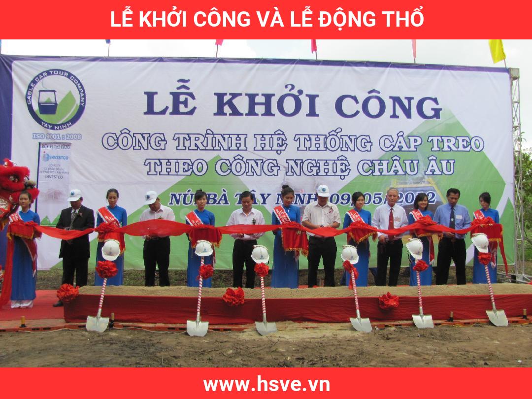 lễ khởi công và lễ động thổ lễ khởi công và lễ động thổ
