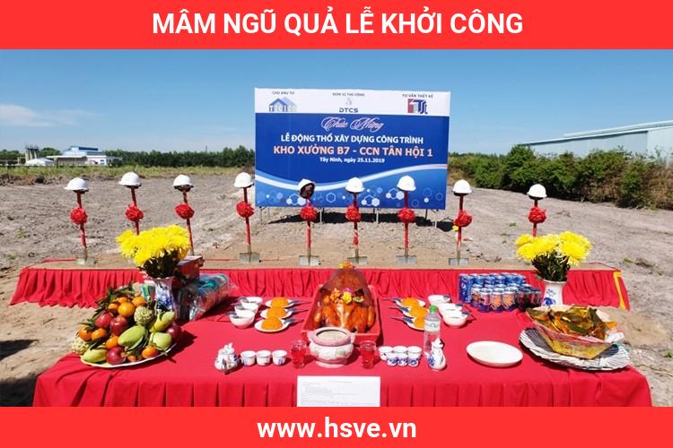 mâm ngũ quả lễ khởi công mâm ngũ quả lễ khởi công