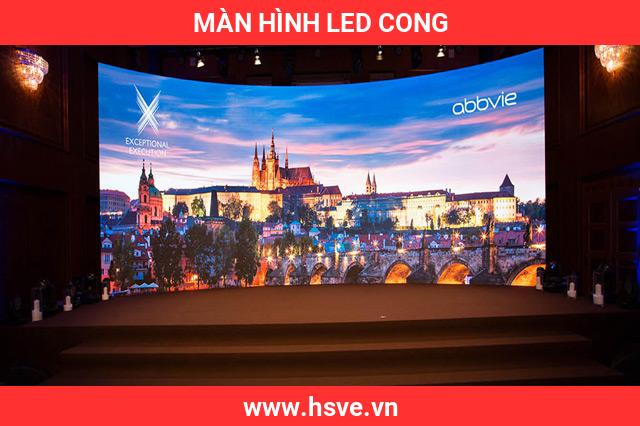 màn hình LED cong màn hình LED cong