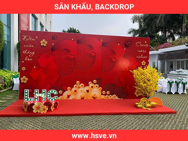 sân khấu, backdrop sân khấu, backdrop