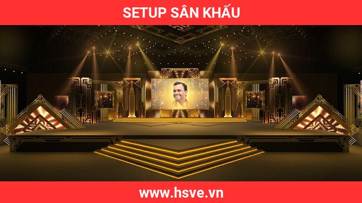 setup sân khấu setup sân khấu