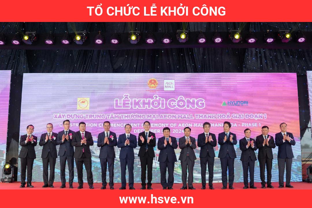 tổ chức lễ khởi công tổ chức lễ khởi công