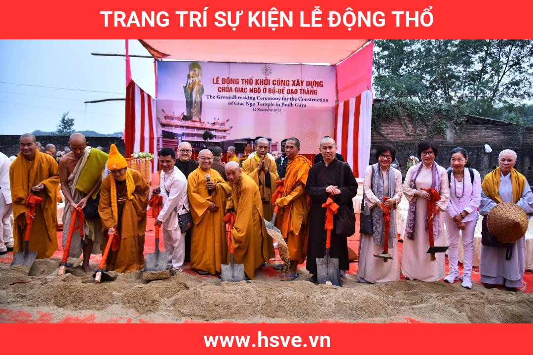 trang trí sự kiện lễ động thổ trang trí sự kiện lễ động thổ