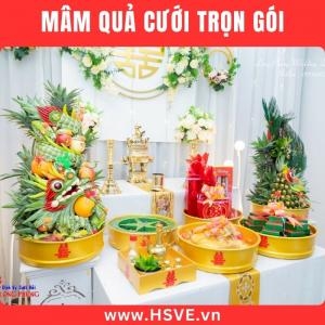 Mâm Quả Cưới Hỏi Làm Lễ Gia Tiên, Cưới Hỏi