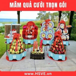 Mâm Quả Cưới Hỏi Làm Lễ Gia Tiên, Cưới Hỏi